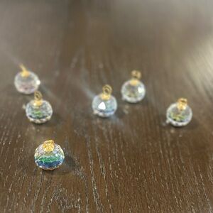 Vintage Swarovski Crystal Place Card Holders